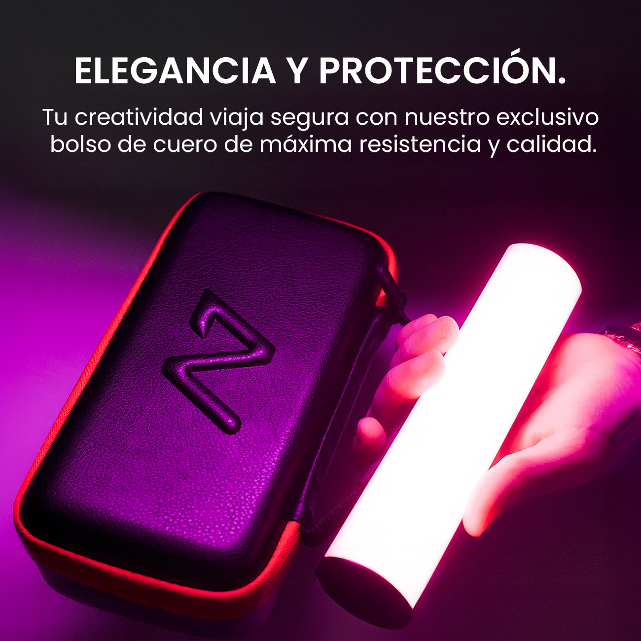 Luz LED Magnética RGB: Control de color e iluminación - AVORA