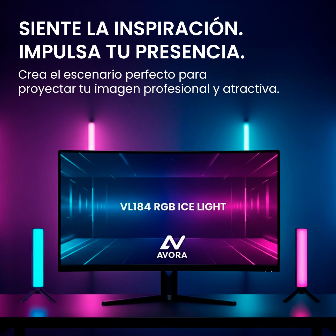 Luz LED Magnética RGB: Control de color e iluminación - AVORA