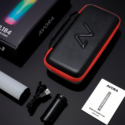 Luz LED Magnética RGB: Control de color e iluminación - AVORA