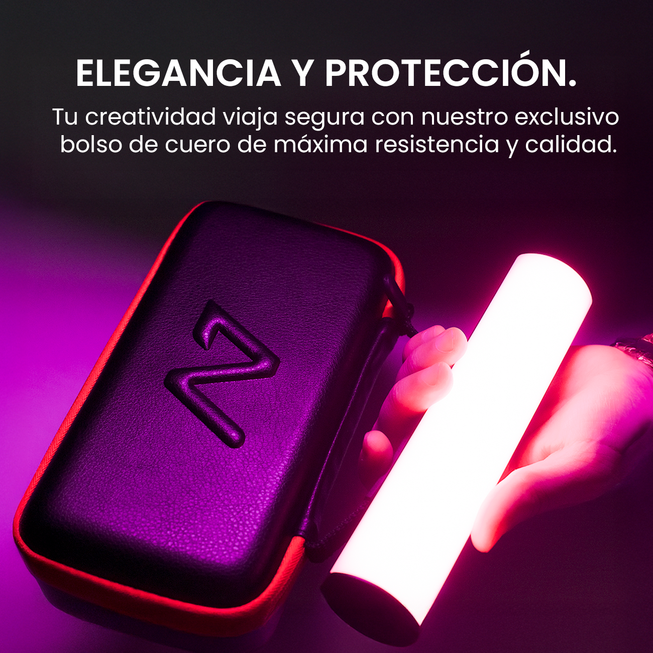 Luz LED Magnética RGB: Control de color e iluminación - AVORA